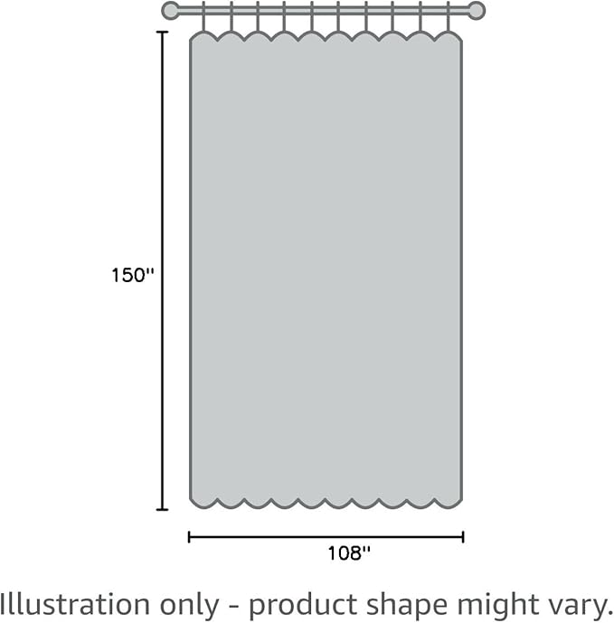 BONZER Extra Wide Room Divider Curtain Total Privacy Wall Noise Reducing Blackout Curtains for Apartment, Studio, 108L x 150W Inch (9L x 12.5W ft), 1 Panel, Teal