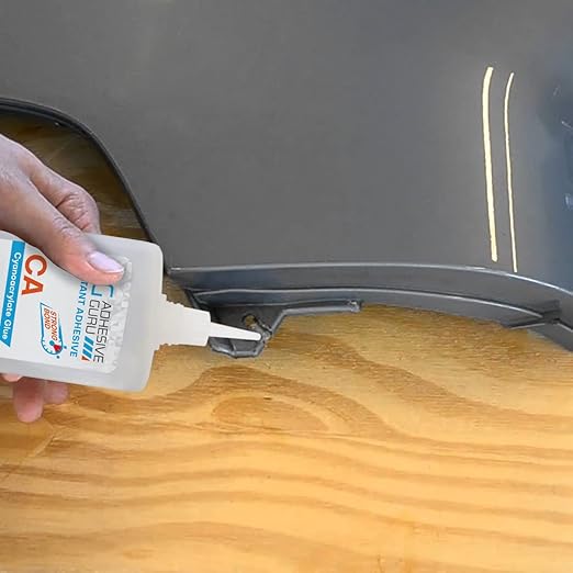 Adhesive Guru CA Glue with Activator Woodworking (2 x 0.9 oz - 2 x 3.38 fl oz) Ca Glue for Woodworking, Cyanoacrylate Glue and Activator (2 Pack)