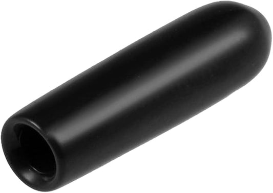 uxcell 20pcs Rubber End Caps 2.5mm ID Vinyl Round Tube Bolt Cap Cover Thread Protectors Black