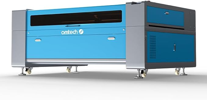 OMTech 150W CO2 Laser Engraver | 63" x 40" Cutting & Engraving Machine with Autofocus, Autolift & 3-Way Air Assist| Ideal for Wood, Glass & Acrylic