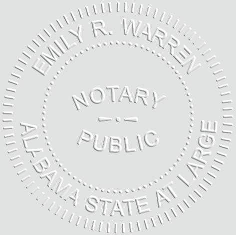 MaxMark Notary Seal Round Embosser for Vermont State - Includes Gold Burst Seal Labels (50 Count)