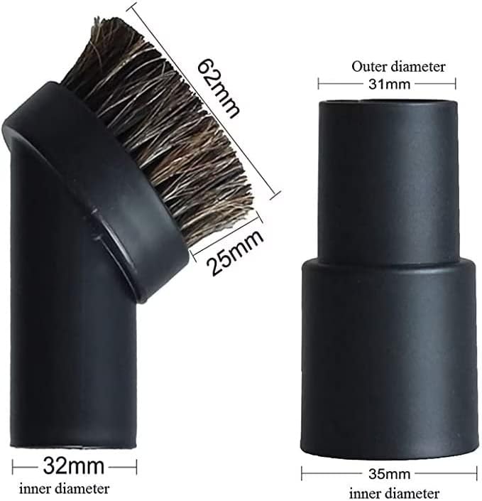 Vacuum Attachments for Shop Vac Accessories 1 1/4 inch & 1 3/8 inch Household Cleaning Kit With Adapter（10 Pcs）