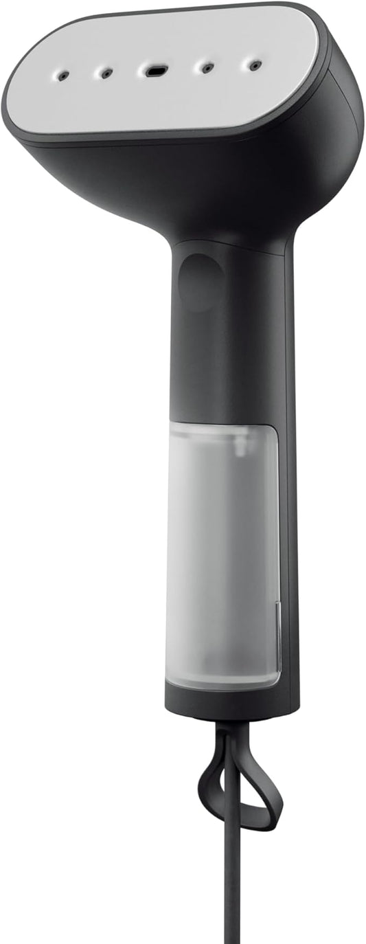 Steamery Handheld Clothes Steamer Cirrus X, 1200W, Steam Output 20g/min, Heat up in 20 Seconds, Portable, Minimalistic, Scandinavian design, Black