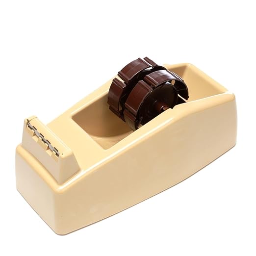 3M Scotch Brand Heavy Duty Dispenser C22, 3 inch Core Size, Beige, 1 per case