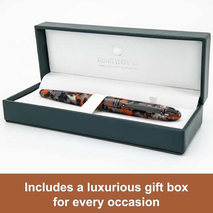 Monteverde Orange Mountain Fountain Pen - EF