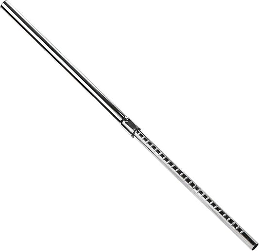 Eagles 1-1/4" Extension Wands Vacuum Cleaner Accessories, 32mm Vacuum Hose Chrome Wand Pipe Extent to 39 inch (Hose)- Extended Version