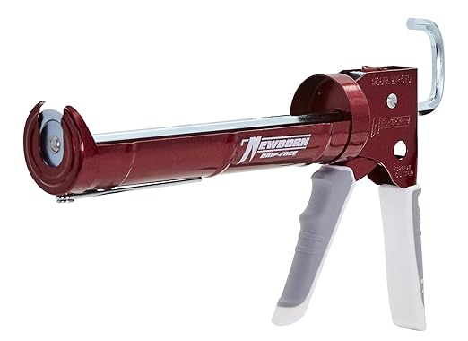 Sika Anchorfix-2 Super Strength Anchoring Adhesive (10.1 fl Oz) and Newborn 930-GTD Drip-Free Smooth Hex Rod Cradle Caulking Gun