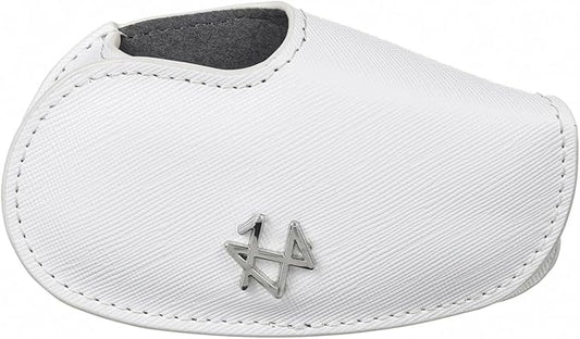 Golf Iron Covers 9pcs or 1pc Saffiano Leather Magnetic Club Headcover for Right Hand