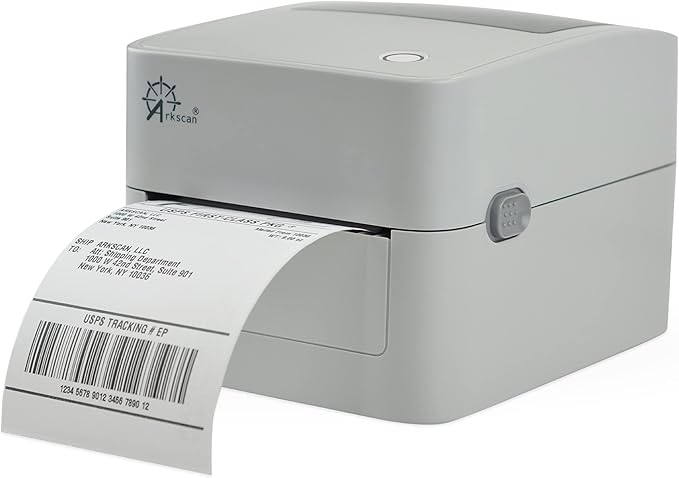 2054K-LAN (Upgrade of 2054A-LAN) Ethernet Network Shipping Label Printer for Windows Mac Chromebook Android Support Amazon Ebay Etsy ShipStation UPS USPS FedEx, 4x6 Direct Thermal