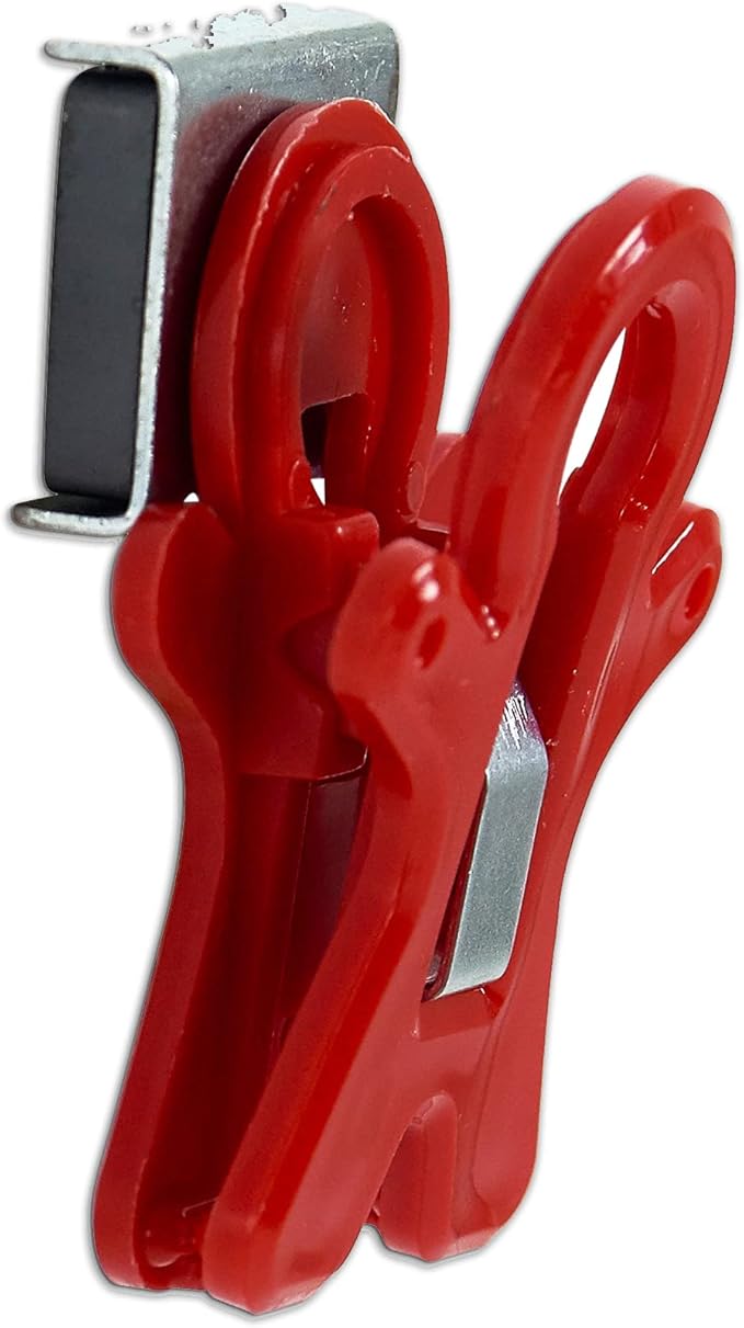 The Pencil Grip Magnet Man People Shaped Magnet Clips, Assorted Color, Set of 12, TPG-13212P