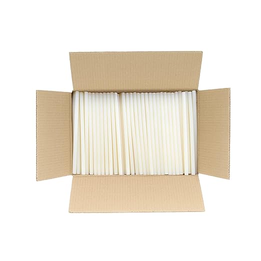 ASA Full Size Hot Glue Sticks for Glue Gun - 7/16" x 10" | High-Strength Hot Gun Sticks Adhesive for Corrugated Materials | Industrial Grade for Packaging & Woodworking | Pack of 189