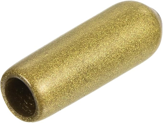uxcell 20pcs Rubber End Caps 3/16"(5mm) ID Vinyl Round Tube Bolt Cap Cover Thread Protectors Gold