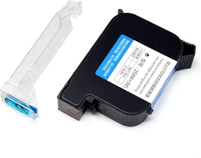 TOAUTO Original Portable Ink Cartridge Quick-Dry Replacement 42ml Ink Cartridge for Handheld Inkjet Printer Coding Machine（Black）