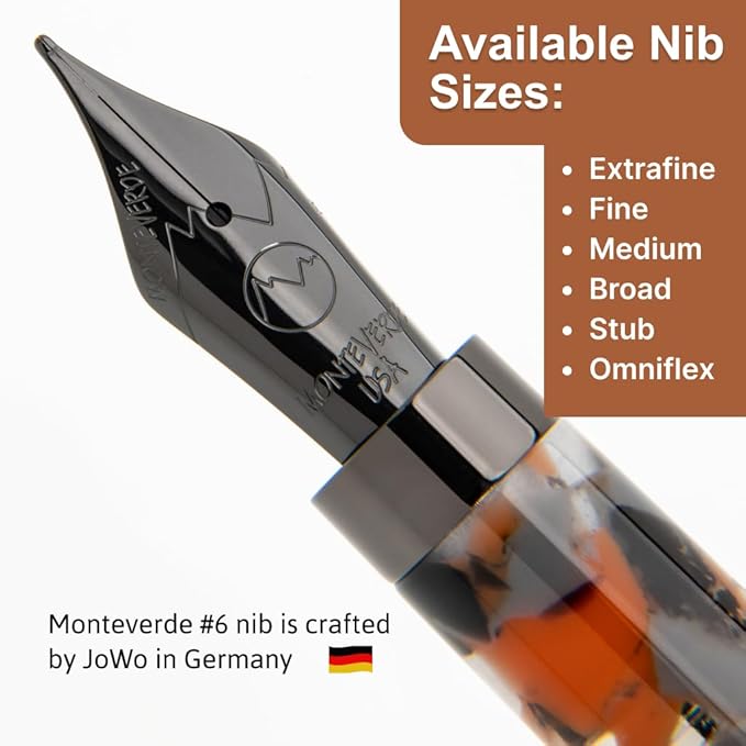 Monteverde Orange Mountain Fountain Pen - M