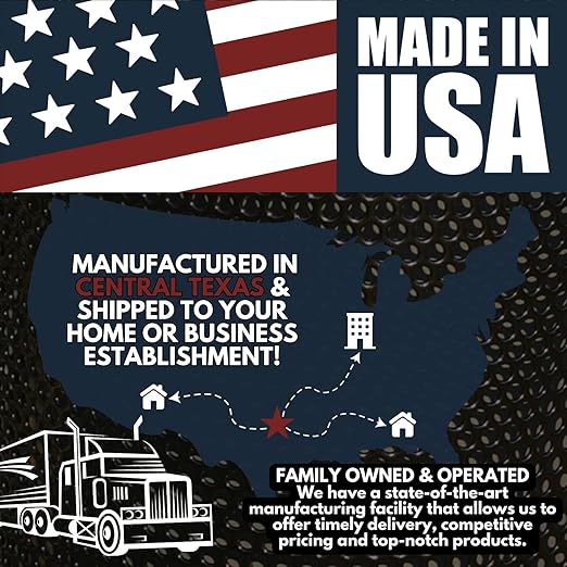 COATEDOUTDOORFURNITURE RDT-P-GRN Heavy Duty Round Trash Receptacle with Dome Top, Liner Included, 32 Gallon, Green, Made in America