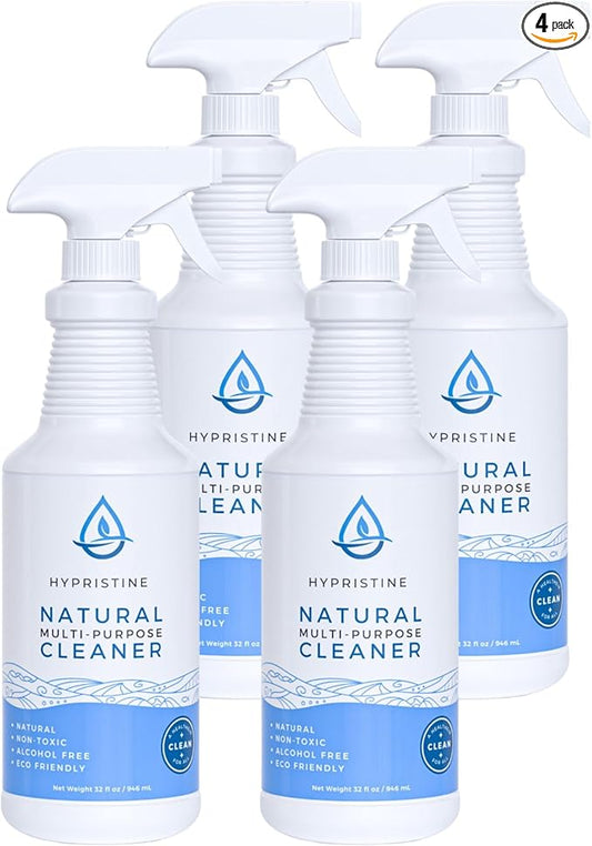 PURE Hypochlorous Acid Spray, Multi-Purpose Cleaner, Superior Shelf Life, 0% Bleach, 0% Alcohol, Food Contact Safe, Eliminate Non-Living Allergens, Remove Pet Odor, Clean Any Surface