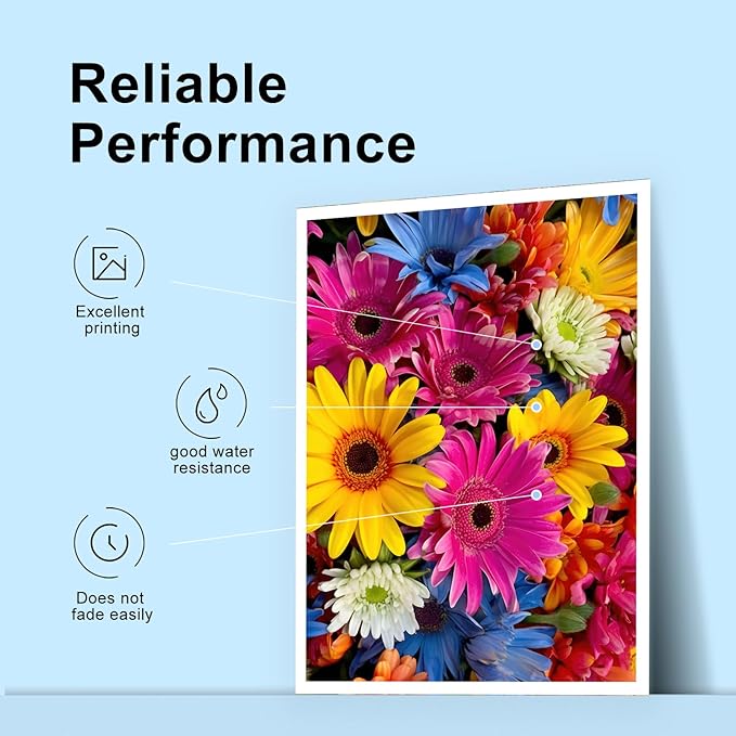 TEINO Remanufactured 63XL Ink Cartridge Replacement for HP OfficeJet 3830 4650 5255 5258 4655 4652 3833 Envy 4520 4512 DeskJet 1112 3630, Black, Tri-color, 2-Pack