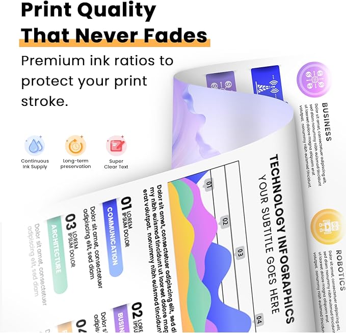 Remanufactured Ink Cartridges Replacement for Epson 302 XL 302XL T302XL Ink Cartridges Multipack for Epson Expression Premium XP-6100 XP6100 XP6000 XP-6000 (C/M/Y 3 Pack)