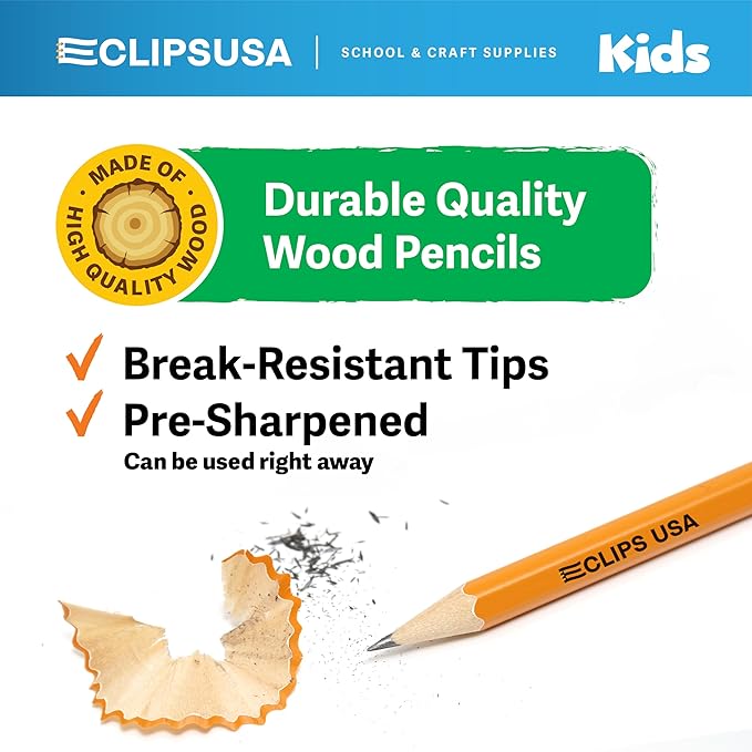 Pencils Bulk, Pencils #2 (48 Boxes), Number 2 pencils, Pre-Sharpened Pencil Bulk, School Supplies Bulk, Office Supplies Bulk, Box May Vary, 12 Pencil Per Box (48 Boxes)