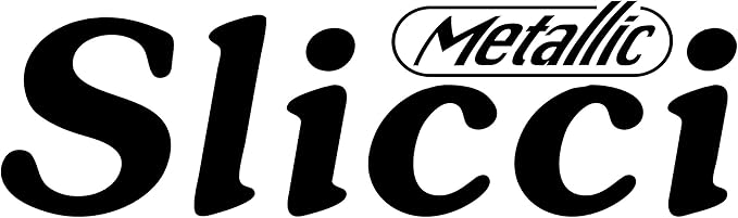 Pentel Arts Slicci 0.8mm Needle Tip, Medium Gel Pen, Silver Metallic Ink (BG208-Z), 12 Pack