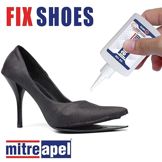 MITREAPEL Ca Glue with Activator (2 x 1.7oz - 2 x 6.7 floz), Cyanoacrylate Super Glue for Plastic, Glass, Leather, Ceramic, Woodworking, DIY, 3D Printing with Microtips - 2 Pack