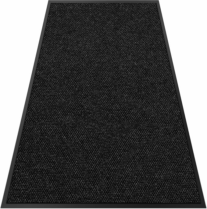 2′ x 33′ Front Door Mat Indoor Outdoor Entrance, Commercial Floor Mat Heavy Duty Dirt Trapper Entryway Doormat, Custom Size Non Slip Rubber Backing Welcome mat, Door Mat for High Traffic Area