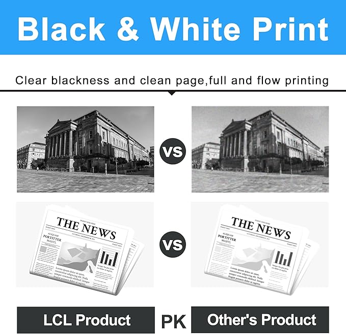 LCL Compatible Ink Cartridge Replacement for Brother LC3029 XXL LC3029BK LC3029C LC3029M LC3029Y High Yield MFC-J6535DW J6535DWXL J6935DW J5830DW J5830DWXL J5930DW (4-Pack Bk Cyan M Y)