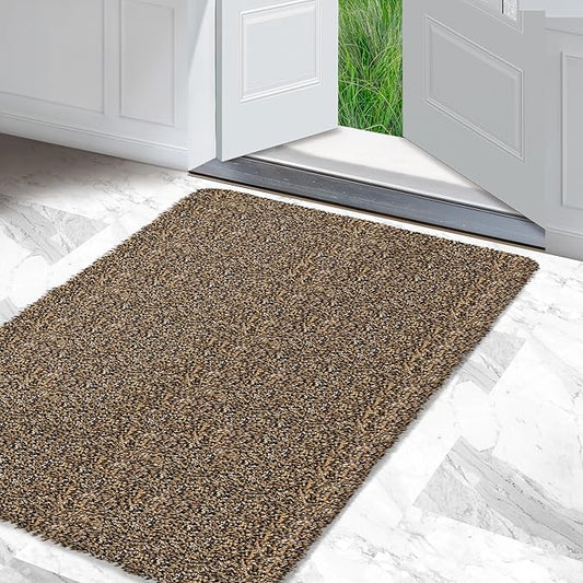 Premium Microfiber Indoor Door Mat – 36"x60" Washable Entry Mat, Non-Slip, Waterproof Backing, Super Absorbent, Low Profile Entryway Doormat for Indoor Entrance
